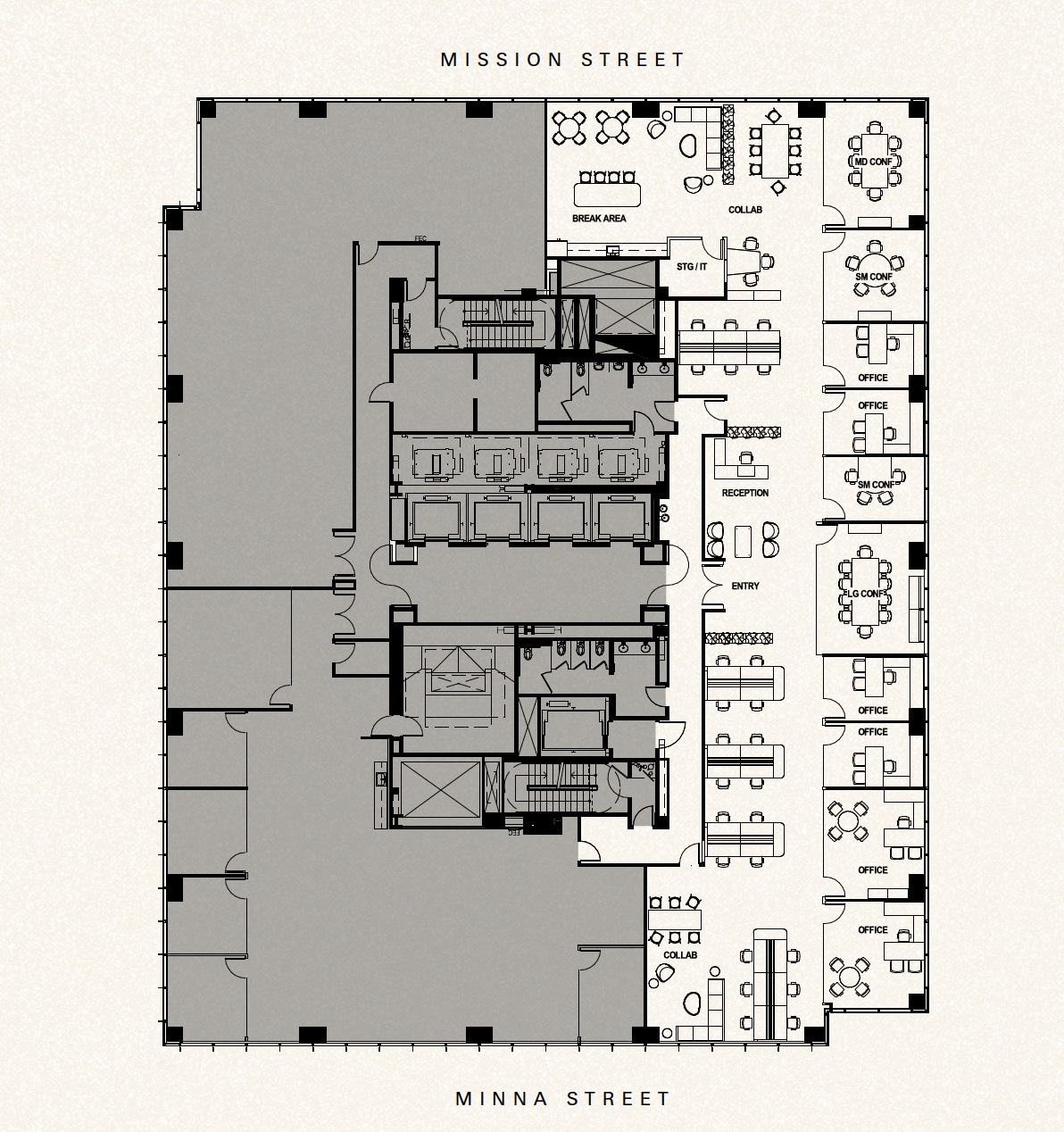 555 Mission St, San Francisco, CA à louer Photo intérieure– Image 1 sur 1
