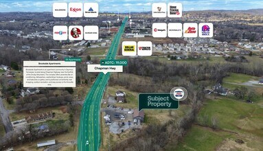 11910 Chapman Hwy, Seymour, TN - Vue aérienne  vue de carte