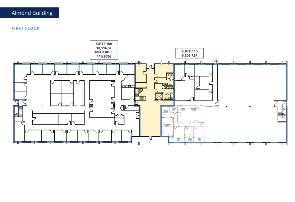 8001 Franklin Farms Dr, Richmond, VA à louer Plan d’étage– Image 1 sur 1