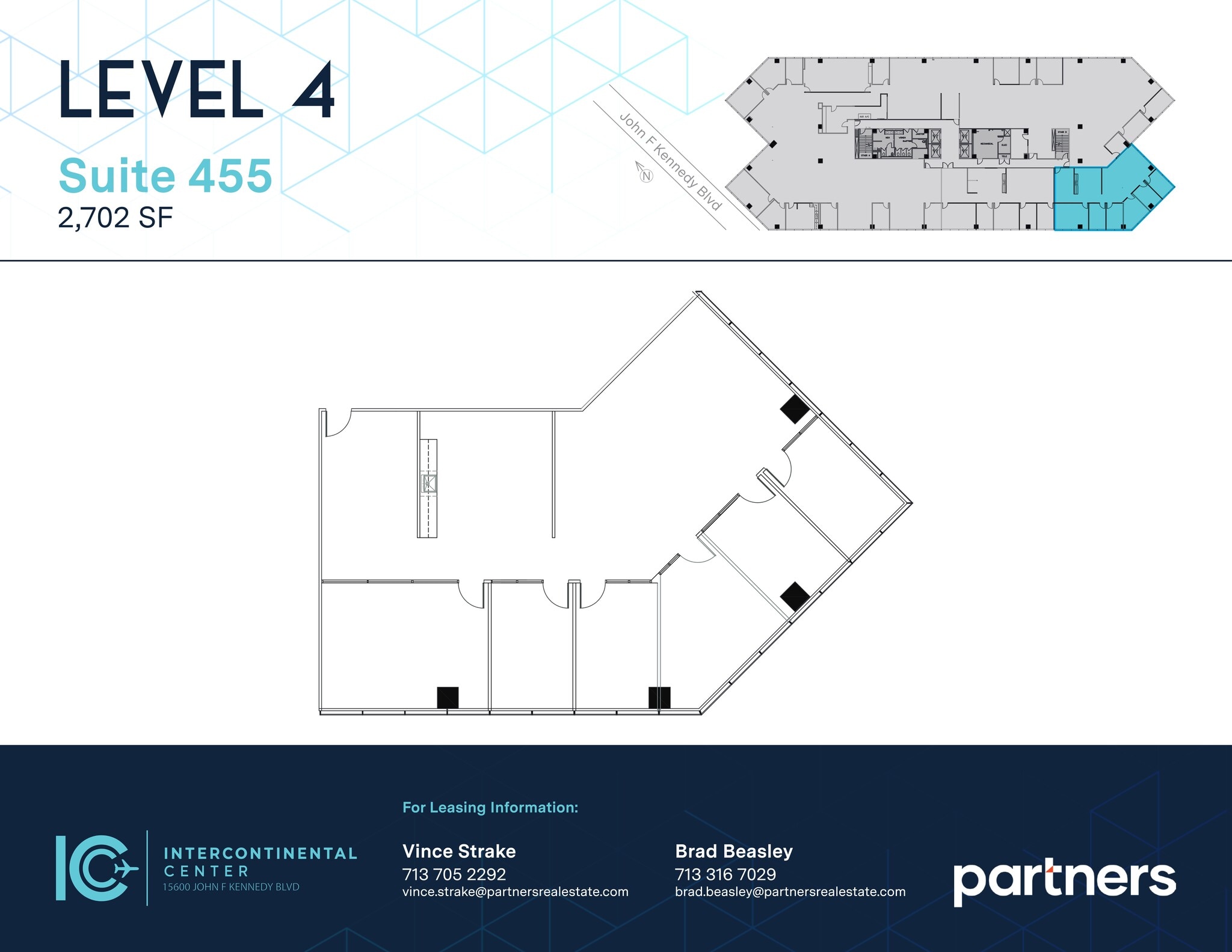 15600 John F Kennedy Blvd, Houston, TX à louer Plan de site– Image 1 sur 1
