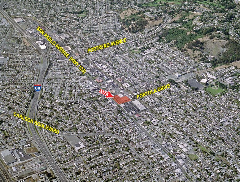 10730-10794 San Pablo Ave, El Cerrito, CA à louer - Aérien – Image 2 sur 10