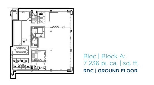 1050-1155 Boul Saint-Régis, Dorval, QC à louer Plan d’étage– Image 1 sur 1