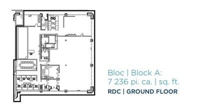 1050-1155 Boul Saint-Régis, Dorval, QC à louer Plan d’étage– Image 1 sur 1