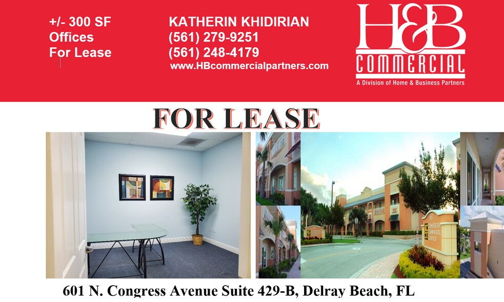 601 N Congress Ave, Delray Beach, FL à louer - Photo de l’immeuble – Image 1 sur 2