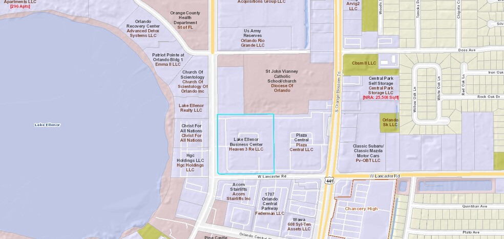 6925 Lake Ellenor Dr, Orlando, FL à vendre - Plan cadastral – Image 3 sur 3