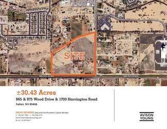 Plus de détails pour 865 Wood Dr, Fallon, NV - Terrain à vendre