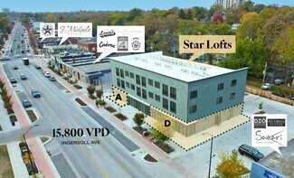 Plus de détails pour 2701 Ingersoll Ave, Des Moines, IA - Local commercial à louer