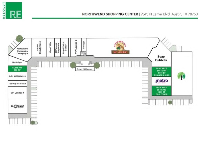 9515 N Lamar Blvd, Austin, TX à louer - Plan de site – Image 2 sur 7