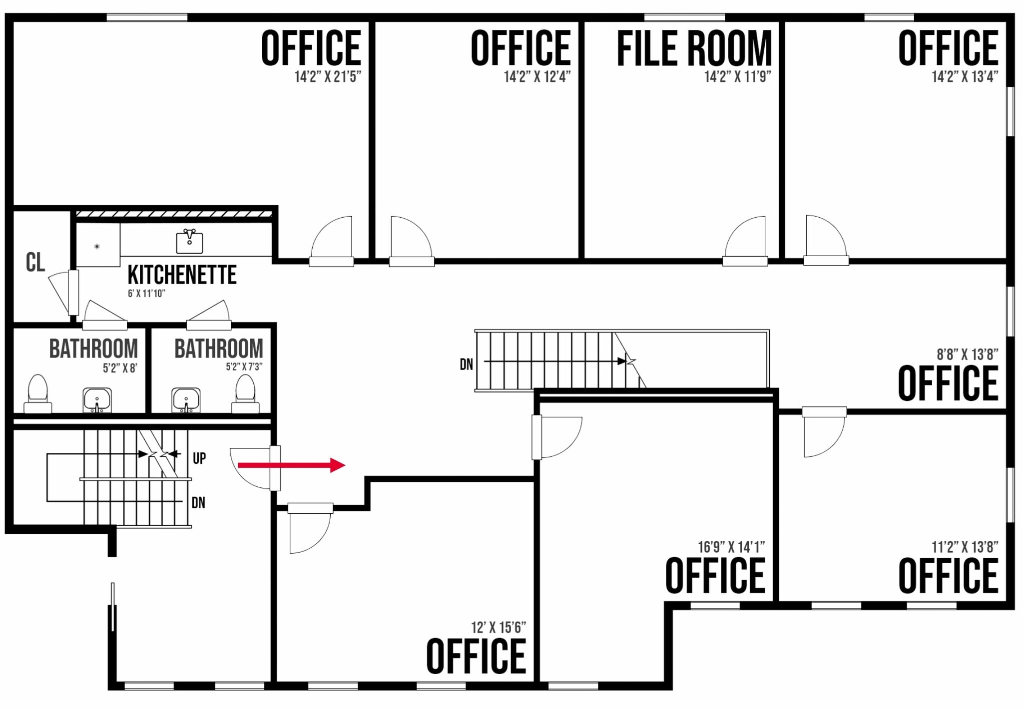 308 Wolfe St, Fredericksburg, VA à vendre Plan d’étage– Image 1 sur 1