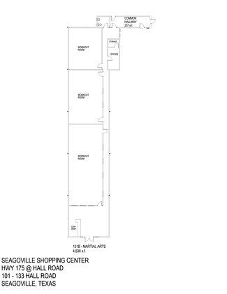 Plus de détails pour 125 Hall Rd, Seagoville, TX - Local commercial à louer