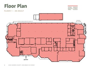 5935 Darwin Ct, Carlsbad, CA à vendre Plan d’étage– Image 1 sur 6