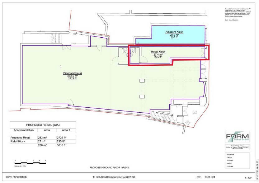 14-14A High St, Haslemere à louer - Plan d’étage – Image 3 sur 4