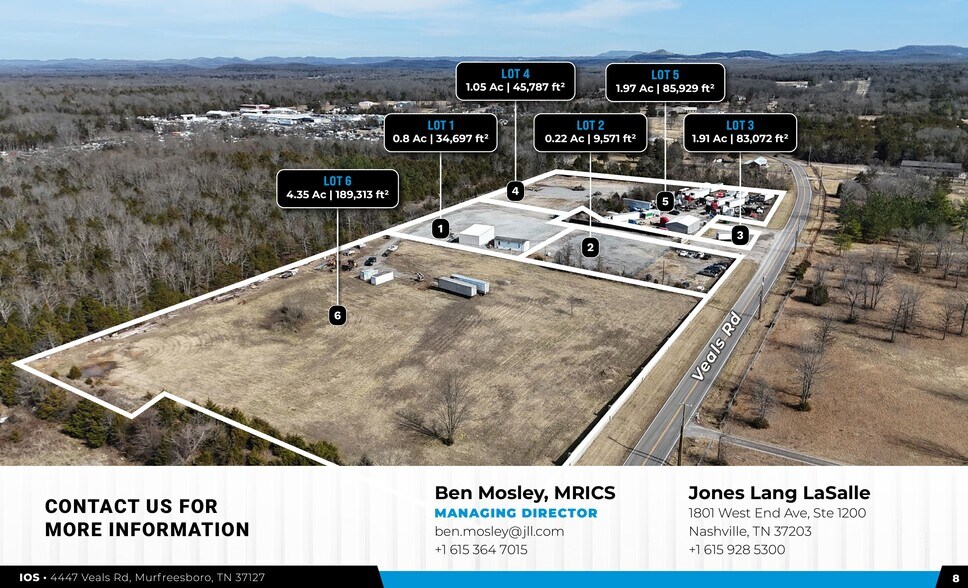4447 Veals Rd, Murfreesboro, TN à louer - Photo de l’immeuble – Image 2 sur 4