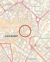 34-38 Rutland St, Leicester à louer Carte– Image 2 sur 2
