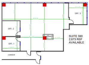 14110 N Dallas Pky, Dallas, TX à louer Plan d’étage– Image 1 sur 1