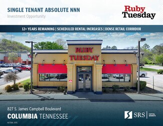 Plus de détails pour 827 S James Campbell Blvd, Columbia, TN - Local commercial à vendre