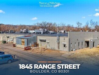 Plus de détails pour 1845 Range St, Boulder, CO - Industriel/Logistique à vendre