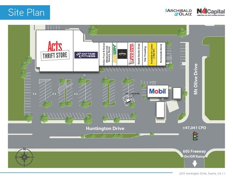 2215-2245 Huntington Dr, Duarte, CA à louer - Photo de l’immeuble – Image 3 sur 6