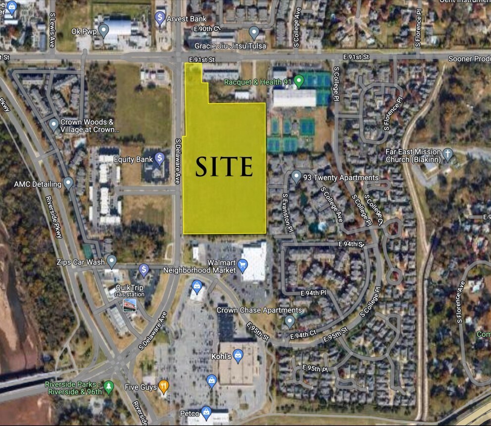 9115 S Delaware Ave, Tulsa, OK à louer Photo principale– Image 1 sur 2