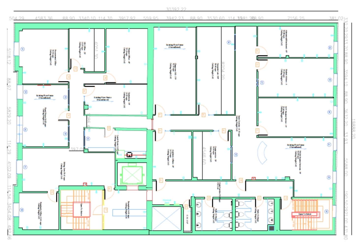 22 College St, Toronto, ON à louer Plan d’étage– Image 1 sur 15
