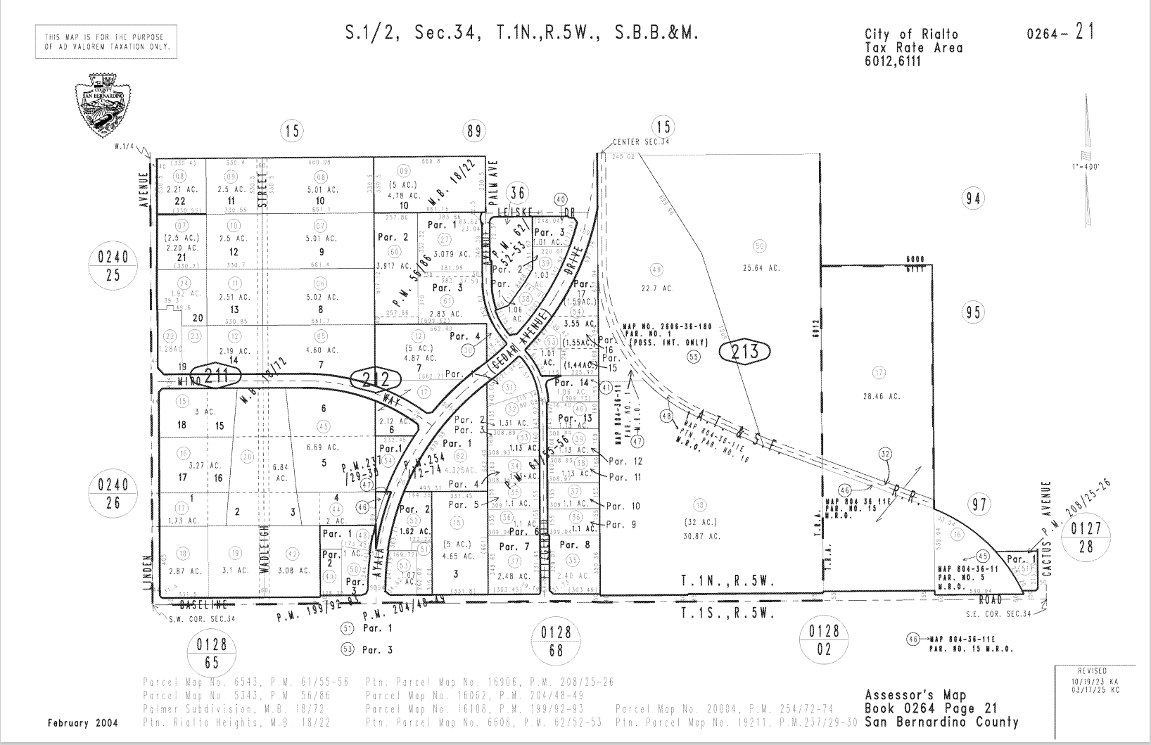 1480 N Fitzgerald Ave, Rialto, CA à louer Plan cadastral– Image 1 sur 2