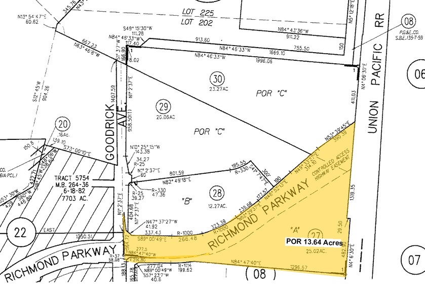 Goodrick Ave, Richmond, CA à vendre - Plan cadastral – Image 3 sur 3