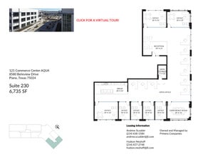 8560 Belleview Dr, Plano, TX à louer Plan d’étage– Image 1 sur 4