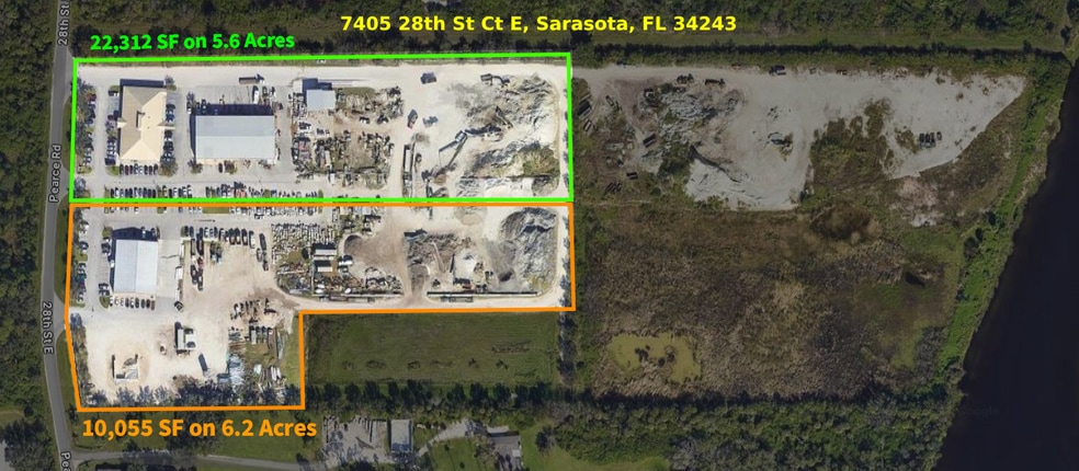 7405 28th Street Ct E, Sarasota, FL à louer - Aérien – Image 3 sur 4