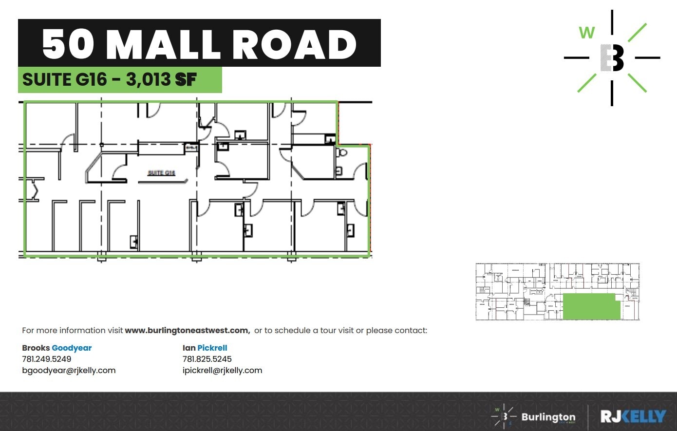 50 Burlington Mall Rd, Burlington, MA à louer Plan d’étage– Image 1 sur 1
