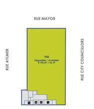 1450-1480 Rue City Councillors, Montréal, QC à louer Plan d’étage– Image 1 sur 1
