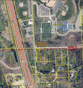 Plus de détails pour V/L V/L Hartland Road Rd, Hartland, MI - Terrain à vendre