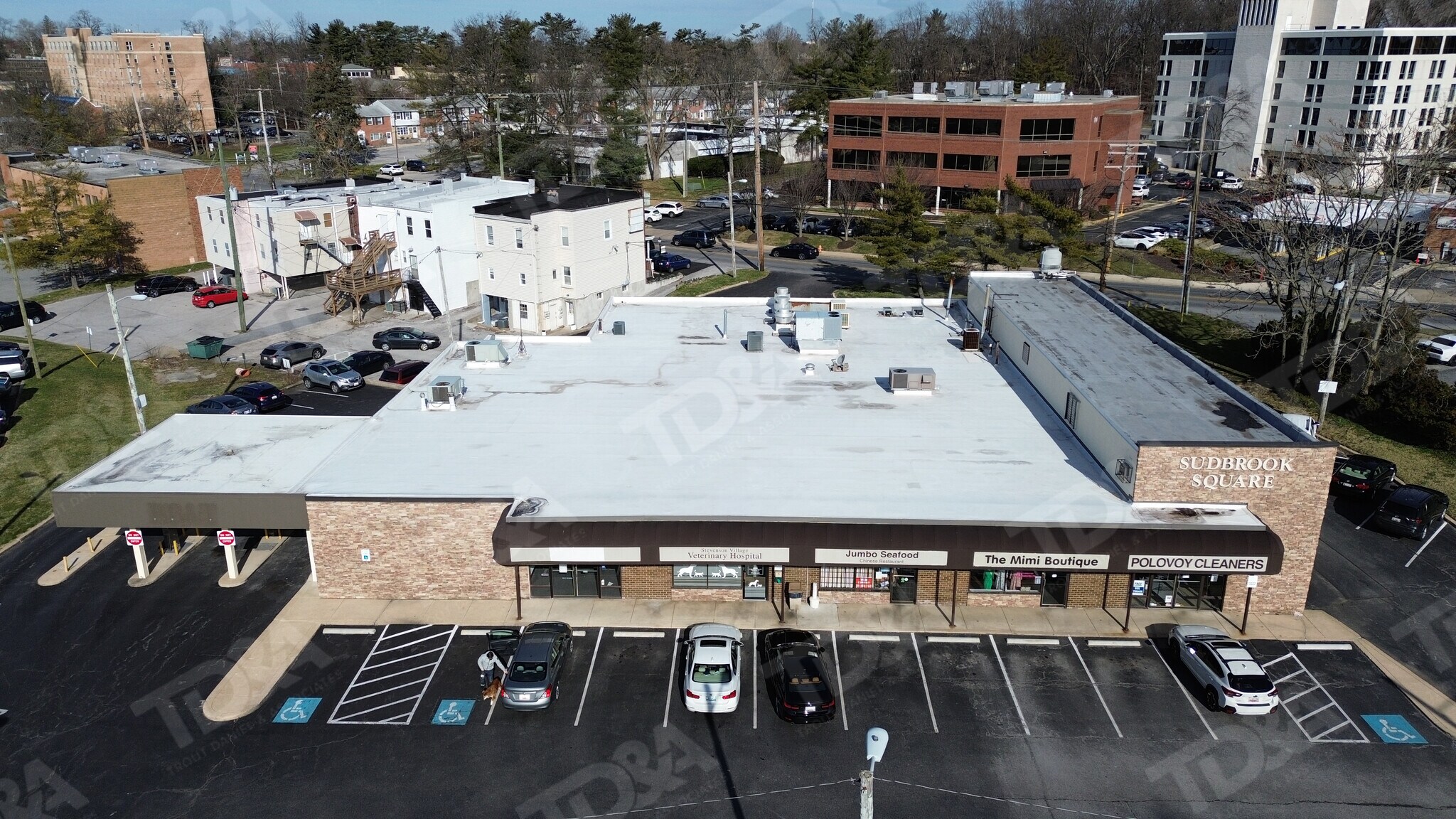 44-52 Sudbrook Ln, Pikesville, MD à louer Aérien– Image 1 sur 20