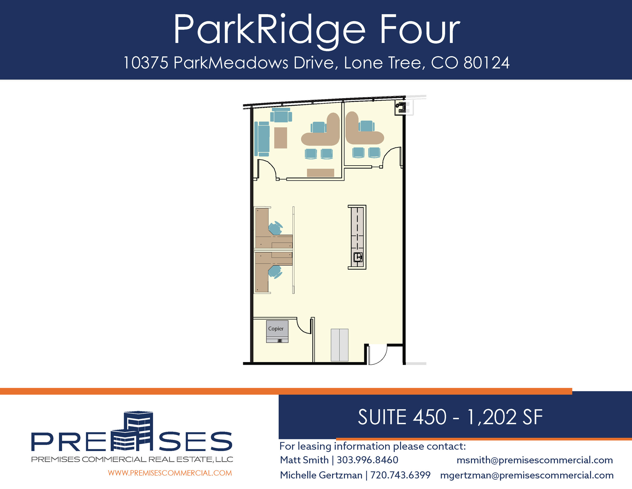 10375 Park Meadows Dr, Lone Tree, CO à louer Plan d’étage– Image 1 sur 1
