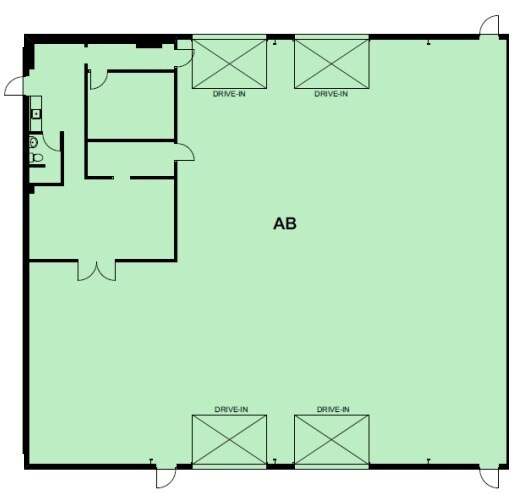 12555 N 44th St, Clearwater, FL à louer Plan d’étage– Image 1 sur 1
