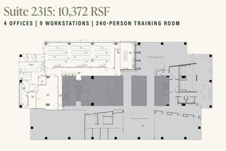 1000 Main St, Houston, TX à louer Plan d’étage– Image 2 sur 2