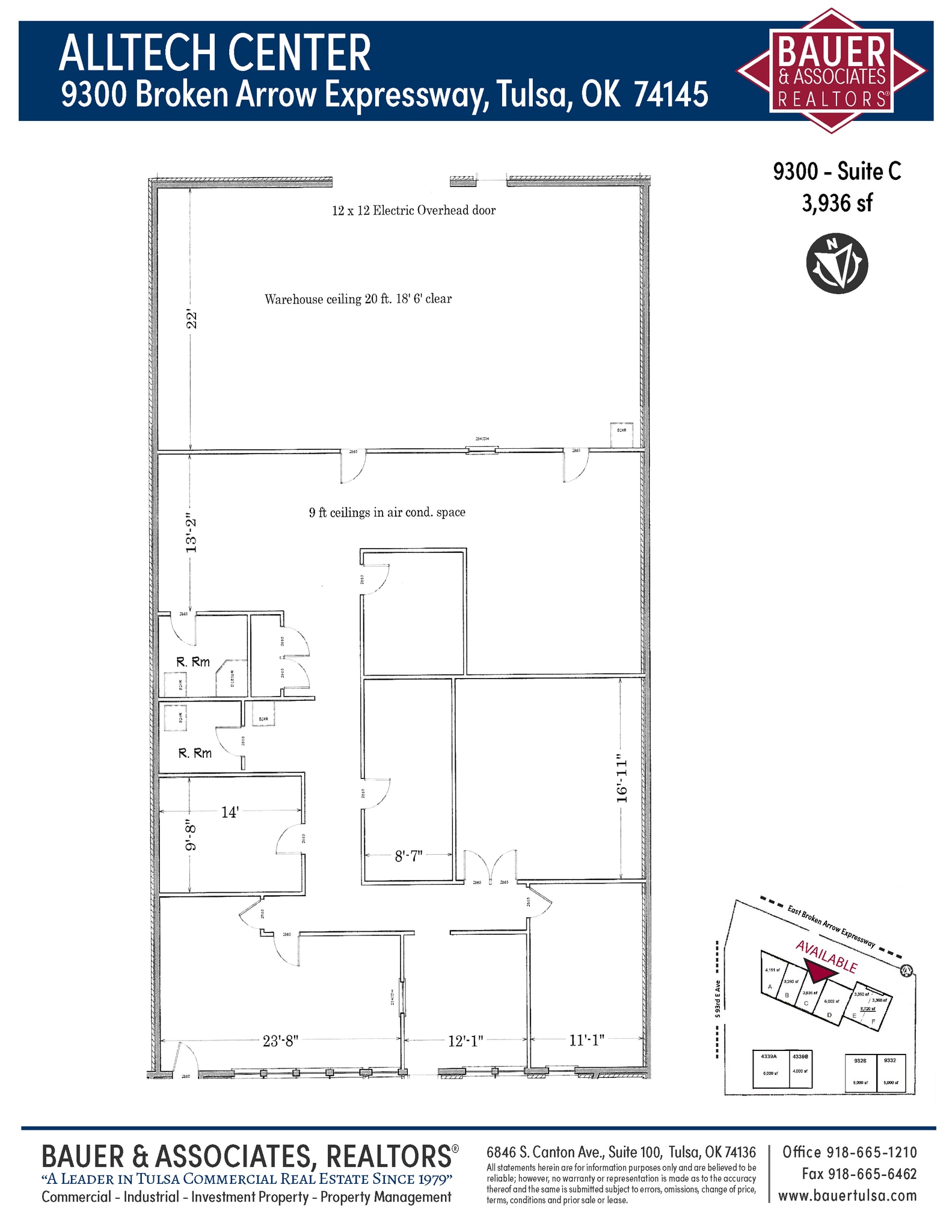 9300-9322 E Broken Arrow Expressway, Tulsa, OK à louer Plan d’étage– Image 1 sur 1