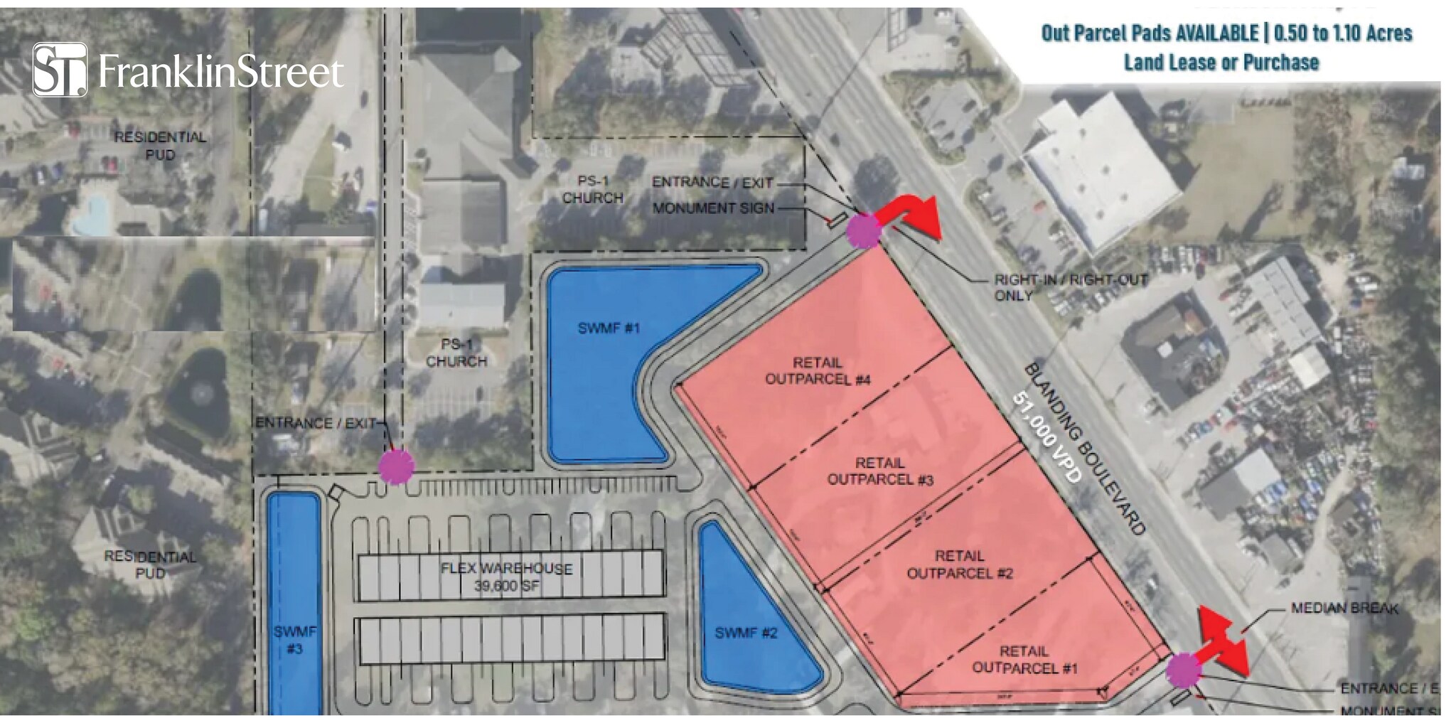 1283 Blanding Blvd, Orange Park, FL à vendre Photo principale– Image 1 sur 3