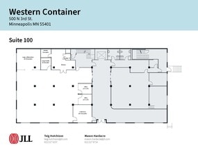500 N 3rd St, Minneapolis, MN à louer Plan d’étage– Image 1 sur 1