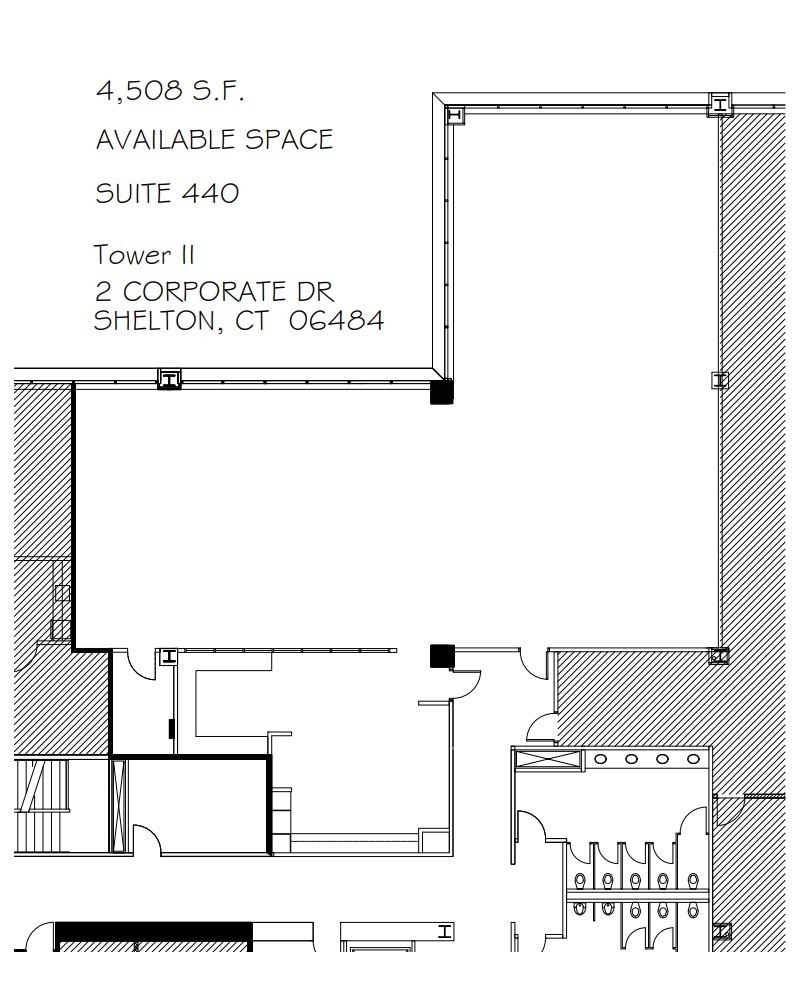2 Corporate Dr, Shelton, CT à louer Plan d’étage– Image 1 sur 1