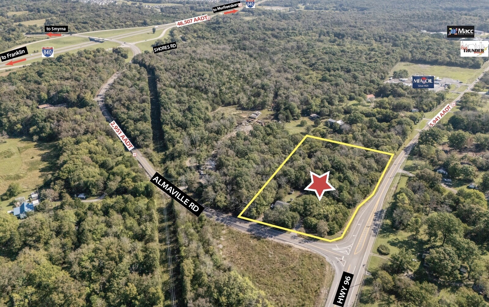 9073 Almaville Rd, Murfreesboro, TN à vendre Photo principale– Image 1 sur 2