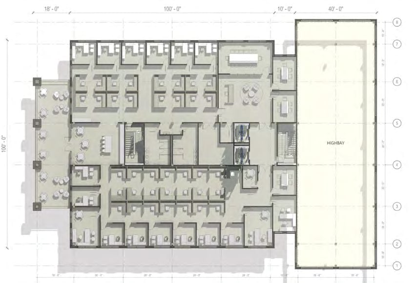 The Forum at Bridge Street, Huntsville, AL à louer Plan d’étage– Image 1 sur 2
