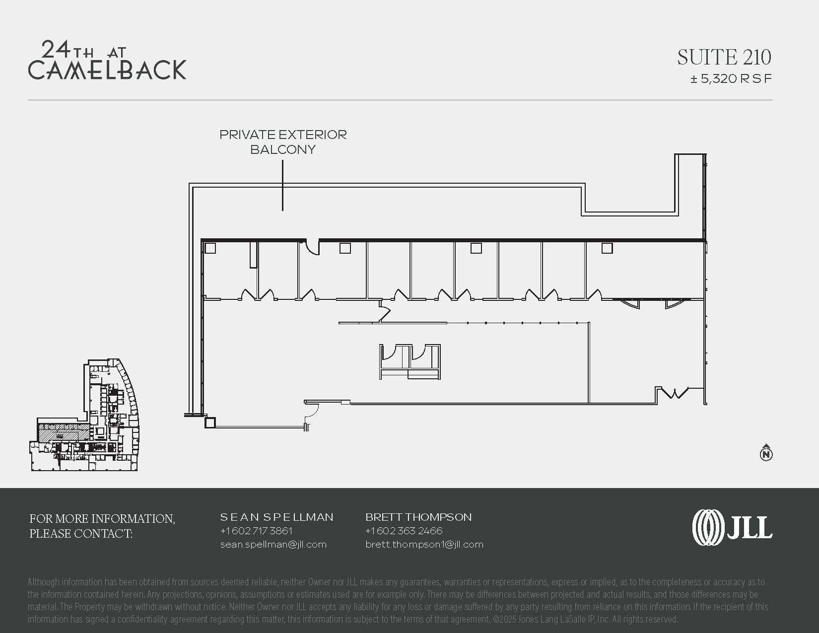 2375 E Camelback Rd, Phoenix, AZ à louer Plan d’étage– Image 1 sur 1