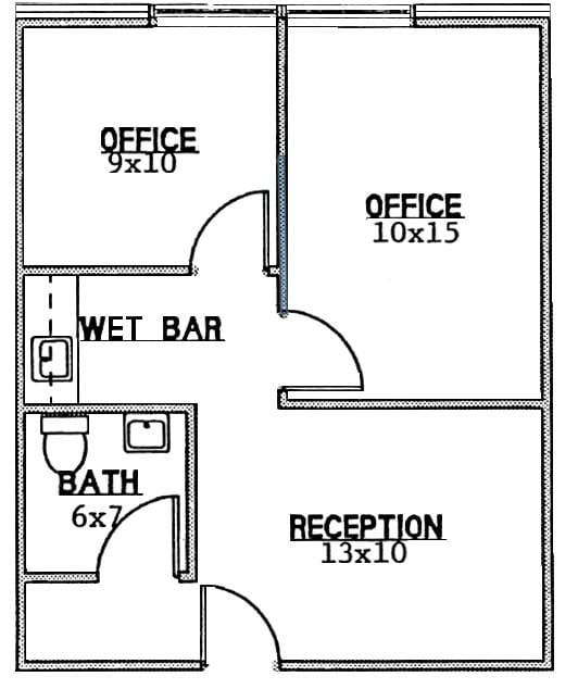 1202 Hallmark Dr, San Antonio, TX à louer Plan d’étage– Image 1 sur 6