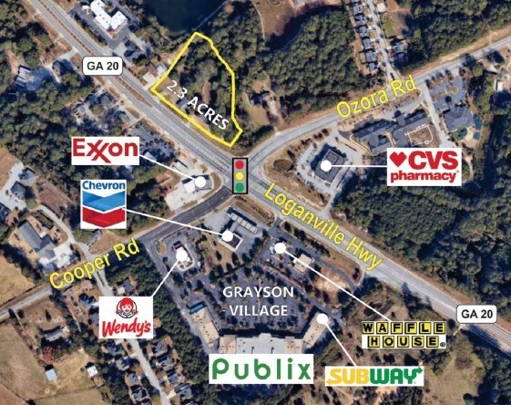 2662 Loganville Hwy, Grayson, GA à vendre Photo de l’immeuble– Image 1 sur 5