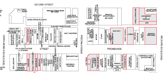 210-214 Wilshire Blvd, Santa Monica, CA à louer - Plan de site – Image 3 sur 4