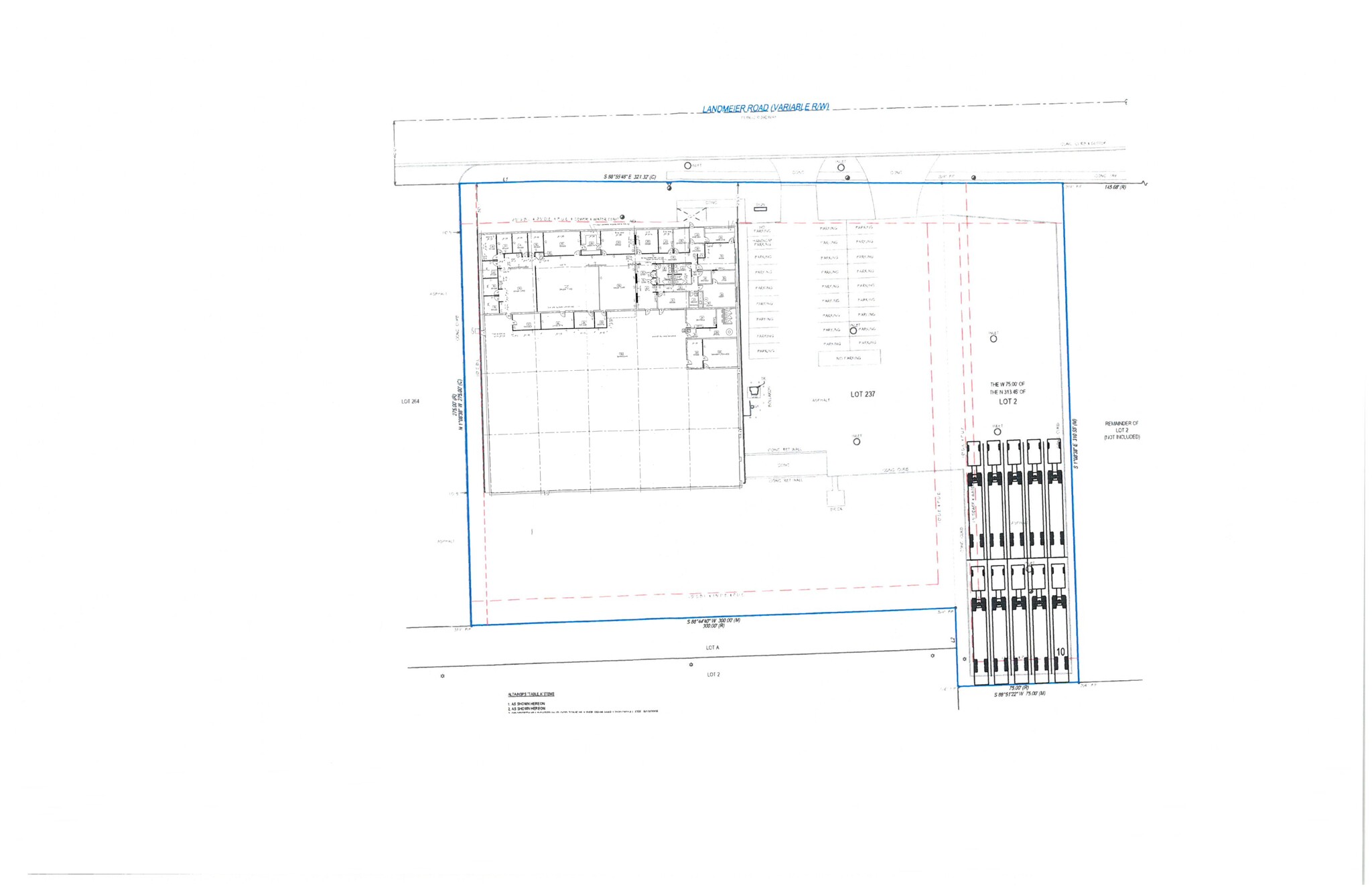 1555 Landmeier Rd, Elk Grove Village, IL à louer Plan de site– Image 1 sur 1