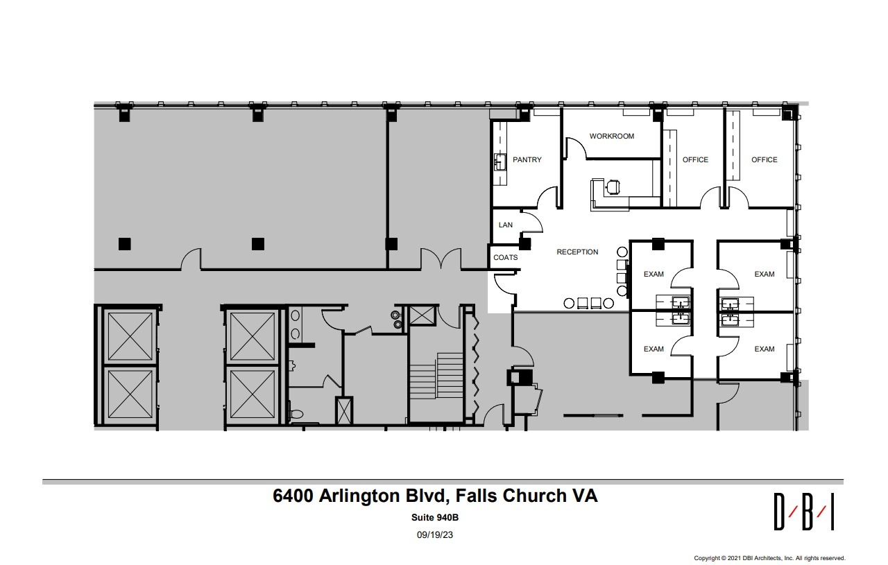 6400 Arlington Blvd, Falls Church, VA à louer Plan d’étage– Image 1 sur 1