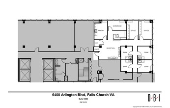 6400 Arlington Blvd, Falls Church, VA à louer Plan d’étage– Image 1 sur 1