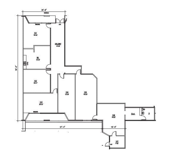 301 Wells Fargo Dr, Houston, TX à louer Plan d’étage– Image 1 sur 1