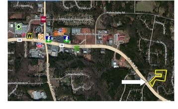 Francis Way, Sharpsburg, GA - VUE AÉRIENNE  vue de carte - Image1